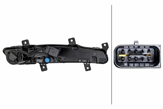 Tagfahrleuchte 12 V rechts HELLA 2PT 015 040-021 Bild Tagfahrleuchte 12 V rechts HELLA 2PT 015 040-021