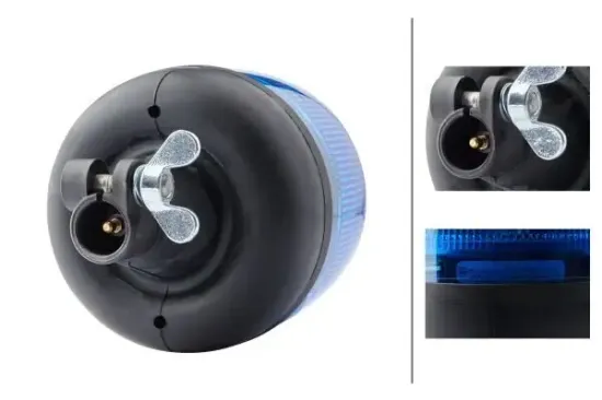 Rundumkennleuchte 12 V 24 V HELLA 2RL 010 979-111 Bild Rundumkennleuchte 12 V 24 V HELLA 2RL 010 979-111