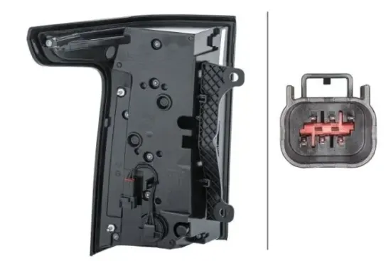 Heckleuchte rechts HELLA 2SK 354 864-041 Bild Heckleuchte rechts HELLA 2SK 354 864-041
