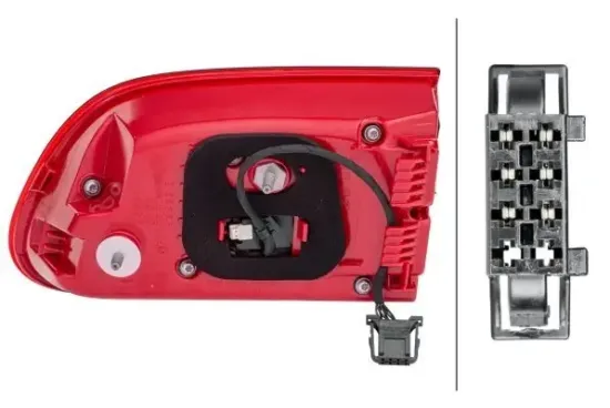 Heckleuchte 12 V links HELLA 2SD 011 500-131 Bild Heckleuchte 12 V links HELLA 2SD 011 500-131