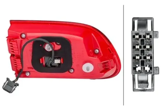 Heckleuchte 12 V rechts HELLA 2SD 011 500-141 Bild Heckleuchte 12 V rechts HELLA 2SD 011 500-141