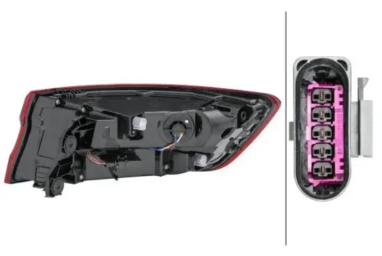 Heckleuchte 12 V links HELLA 2SD 012 246-171 Bild Heckleuchte 12 V links HELLA 2SD 012 246-171