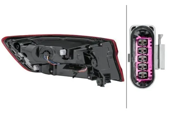 Heckleuchte 12 V rechts HELLA 2SD 012 246-181 Bild Heckleuchte 12 V rechts HELLA 2SD 012 246-181