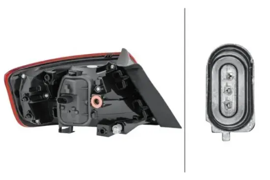 Heckleuchte 12 V rechts HELLA 2SD 012 838-041 Bild Heckleuchte 12 V rechts HELLA 2SD 012 838-041