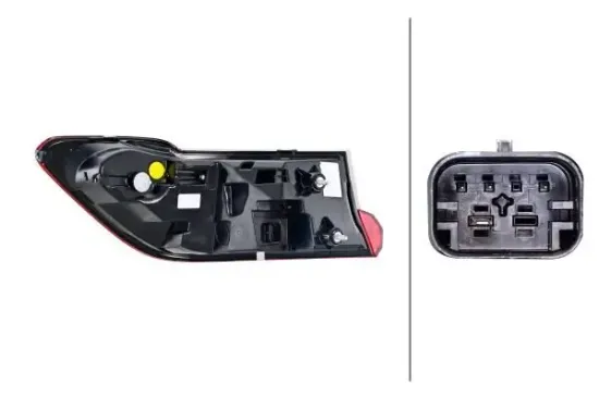 Heckleuchte 12 V rechts HELLA 2SD 013 173-521 Bild Heckleuchte 12 V rechts HELLA 2SD 013 173-521