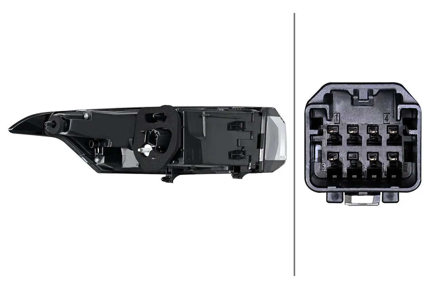 Heckleuchte 12 V rechts HELLA 2SD 015 019-121