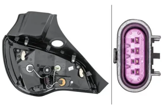 Heckleuchte 12 V rechts HELLA 2SD 354 812-021 Bild Heckleuchte 12 V rechts HELLA 2SD 354 812-021