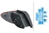 Heckleuchte 12 V rechts HELLA 2SD 354 873-061 Bild Heckleuchte 12 V rechts HELLA 2SD 354 873-061