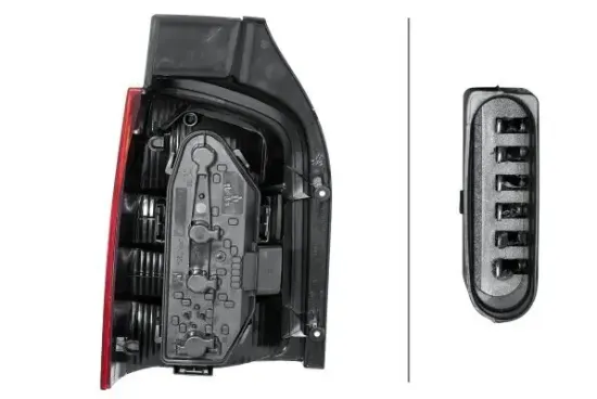 Heckleuchte 12 V rechts HELLA 2SK 008 579-121 Bild Heckleuchte 12 V rechts HELLA 2SK 008 579-121