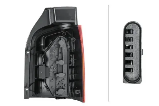 Heckleuchte 12 V links HELLA 2SK 008 579-131 Bild Heckleuchte 12 V links HELLA 2SK 008 579-131