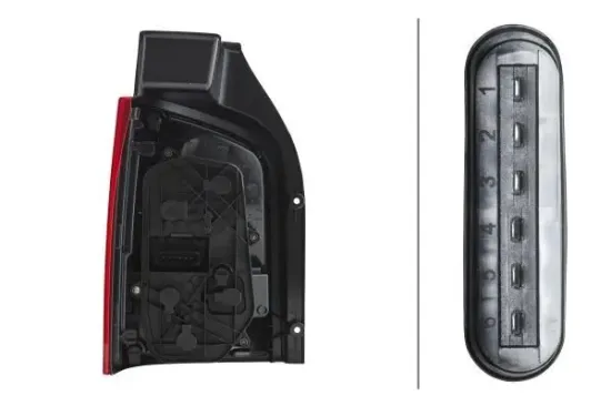 Heckleuchte 12 V rechts HELLA 2SK 010 318-081 Bild Heckleuchte 12 V rechts HELLA 2SK 010 318-081
