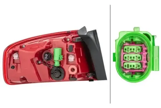Heckleuchte 12 V rechts HELLA 2SK 010 916-101 Bild Heckleuchte 12 V rechts HELLA 2SK 010 916-101