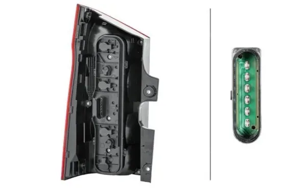 Heckleuchte 12 V rechts HELLA 2SK 011 581-221 Bild Heckleuchte 12 V rechts HELLA 2SK 011 581-221