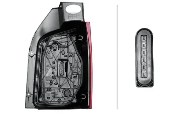 Heckleuchte 12 V links HELLA 2SK 012 338-031 Bild Heckleuchte 12 V links HELLA 2SK 012 338-031