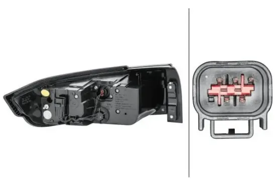 Heckleuchte 12 V rechts HELLA 2SK 012 379-421 Bild Heckleuchte 12 V rechts HELLA 2SK 012 379-421