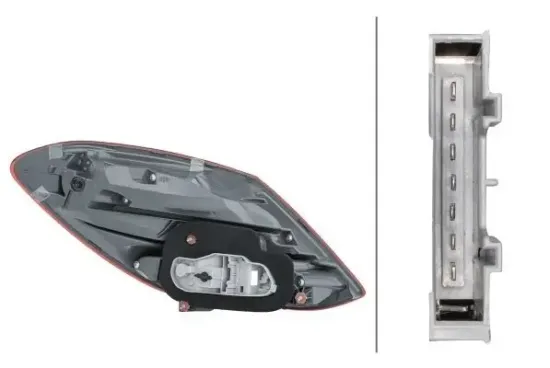 Heckleuchte 12 V rechts HELLA 2SK 354 874-021 Bild Heckleuchte 12 V rechts HELLA 2SK 354 874-021