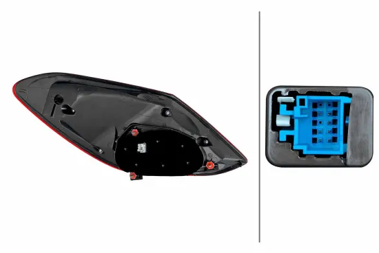 Heckleuchte 12 V rechts HELLA 2SK 354 874-081 Bild Heckleuchte 12 V rechts HELLA 2SK 354 874-081