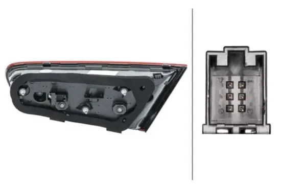 Heckleuchte 12 V links HELLA 2SV 012 832-051 Bild Heckleuchte 12 V links HELLA 2SV 012 832-051