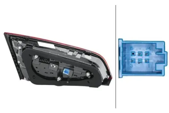 Heckleuchte 12 V rechts HELLA 2SV 012 837-141 Bild Heckleuchte 12 V rechts HELLA 2SV 012 837-141