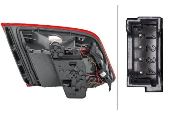 Heckleuchte rechts HELLA 2TZ 011 145-521 Bild Heckleuchte rechts HELLA 2TZ 011 145-521