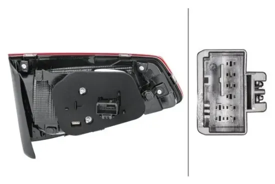 Heckleuchte 12 V rechts HELLA 2TZ 011 890-081 Bild Heckleuchte 12 V rechts HELLA 2TZ 011 890-081