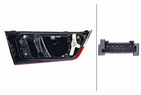 Heckleuchte 12 V rechts HELLA 2TZ 013 174-621 Bild Heckleuchte 12 V rechts HELLA 2TZ 013 174-621