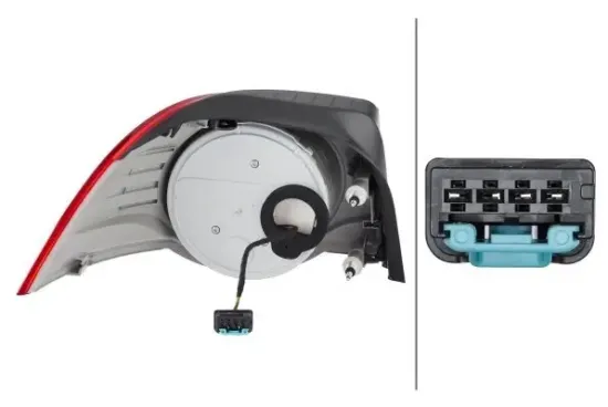 Heckleuchte 12 V rechts HELLA 2VA 009 246-101 Bild Heckleuchte 12 V rechts HELLA 2VA 009 246-101