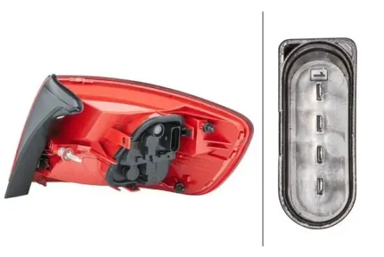 Heckleuchte 12 V links HELLA 2VA 354 542-011 Bild Heckleuchte 12 V links HELLA 2VA 354 542-011