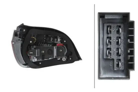 Heckleuchte 12 V rechts HELLA 2VP 009 425-121 Bild Heckleuchte 12 V rechts HELLA 2VP 009 425-121