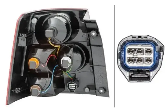Heckleuchte 12 V rechts HELLA 2VP 238 023-161 Bild Heckleuchte 12 V rechts HELLA 2VP 238 023-161