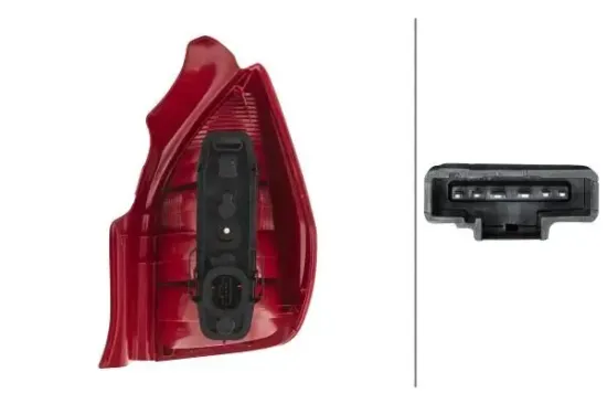 Heckleuchte 12 V links HELLA 2VP 354 030-011 Bild Heckleuchte 12 V links HELLA 2VP 354 030-011