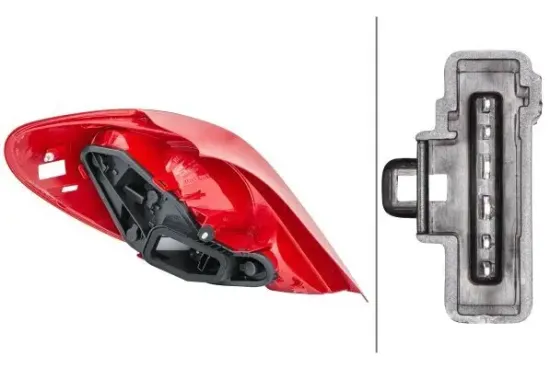 Heckleuchte 12 V rechts HELLA 2VP 354 038-021 Bild Heckleuchte 12 V rechts HELLA 2VP 354 038-021
