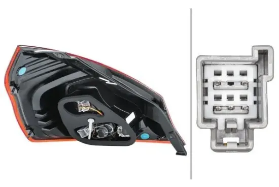 Heckleuchte 12 V rechts HELLA 2VP 354 805-021 Bild Heckleuchte 12 V rechts HELLA 2VP 354 805-021