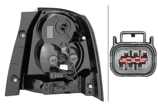 Heckleuchte links HELLA 2VP 354 814-011 Bild Heckleuchte links HELLA 2VP 354 814-011