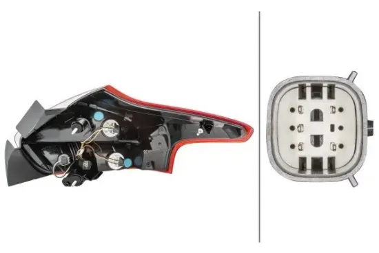 Heckleuchte links HELLA 2VP 354 828-051 Bild Heckleuchte links HELLA 2VP 354 828-051