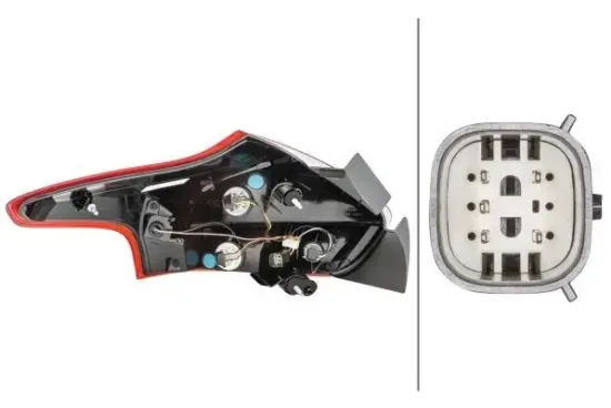 Heckleuchte 12 V rechts HELLA 2VP 354 828-081 Bild Heckleuchte 12 V rechts HELLA 2VP 354 828-081