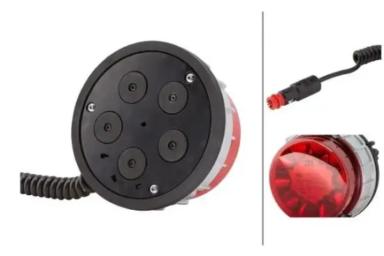 Blitz-Kennleuchte 12 V 24 V HELLA 2XD 011 557-321 Bild Blitz-Kennleuchte 12 V 24 V HELLA 2XD 011 557-321