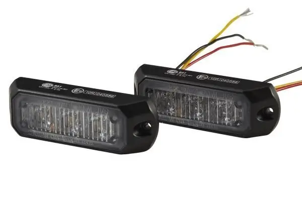Blitz-Kennleuchte 12 V 24 V HELLA 2XD 014 561-801