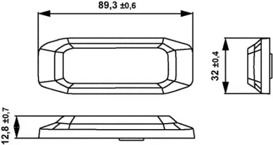 Warnleuchte 12 V 24 V HELLA 2XD 014 563-401 Bild Warnleuchte 12 V 24 V HELLA 2XD 014 563-401