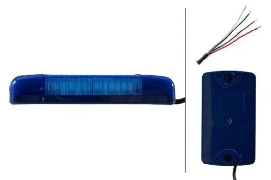 Blitz-Kennleuchte 12 V 24 V HELLA 2XD 965 429-001 Bild Blitz-Kennleuchte 12 V 24 V HELLA 2XD 965 429-001