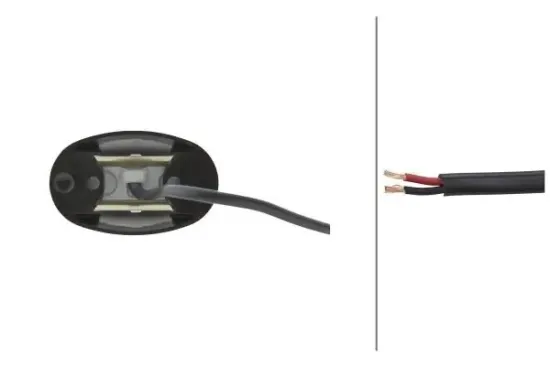 Einstiegsleuchte 12 V 24 V HELLA 2XT 959 630-351 Bild Einstiegsleuchte 12 V 24 V HELLA 2XT 959 630-351