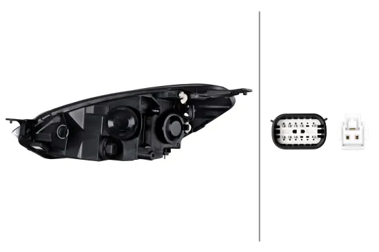Hauptscheinwerfer 12 V rechts HELLA 1EG 354 857-101 Bild Hauptscheinwerfer 12 V rechts HELLA 1EG 354 857-101
