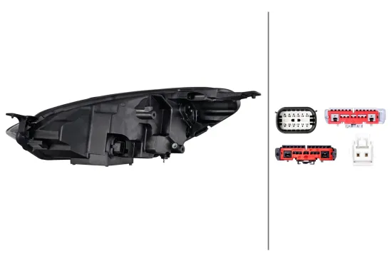 Hauptscheinwerfer 12 V rechts HELLA 1EX 354 858-021 Bild Hauptscheinwerfer 12 V rechts HELLA 1EX 354 858-021