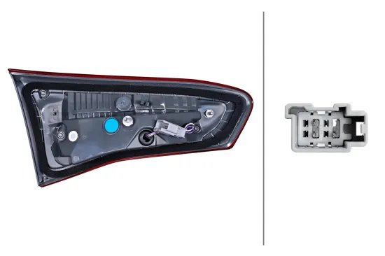 Heckleuchte 12 V rechts HELLA 2ZR 354 860-221 Bild Heckleuchte 12 V rechts HELLA 2ZR 354 860-221