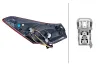 Heckleuchte 12 V rechts HELLA 2SD 354 860-281 Bild Heckleuchte 12 V rechts HELLA 2SD 354 860-281