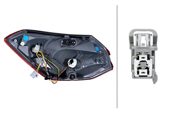 Heckleuchte 12 V rechts HELLA 2SD 354 860-301 Bild Heckleuchte 12 V rechts HELLA 2SD 354 860-301
