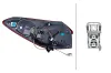 Heckleuchte 12 V rechts HELLA 2SD 354 860-361 Bild Heckleuchte 12 V rechts HELLA 2SD 354 860-361
