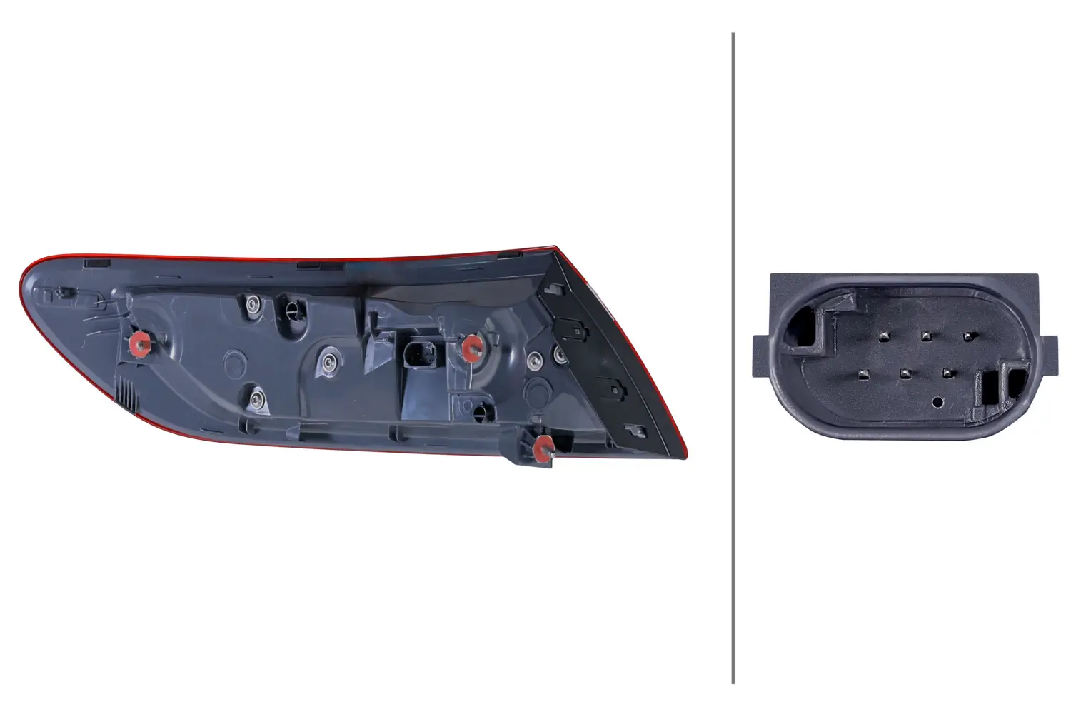 Heckleuchte 12 V rechts HELLA 2SD 354 892-021