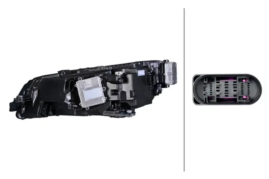 Hauptscheinwerfer 12 V rechts HELLA 1EX 354 896-061 Bild Hauptscheinwerfer 12 V rechts HELLA 1EX 354 896-061
