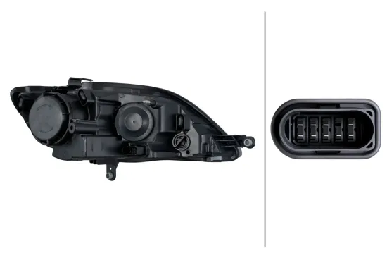 Hauptscheinwerfer 12 V rechts HELLA 1EE 354 903-221 Bild Hauptscheinwerfer 12 V rechts HELLA 1EE 354 903-221